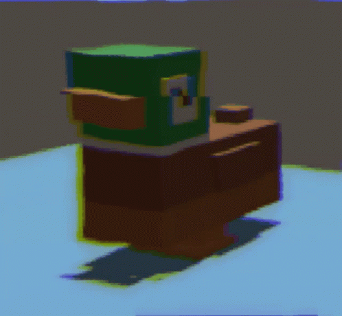 a computer generated picture of a computer object on the ground