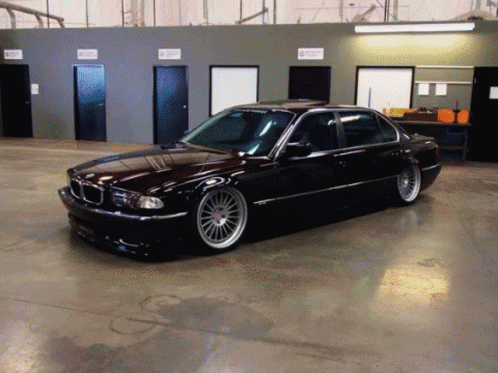 an image of a luxury car in a garage