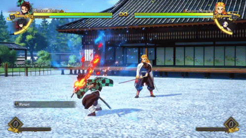 screenss from the video game avatar of characters, in asian style