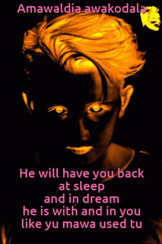 the image with a dark background is also of a woman's face