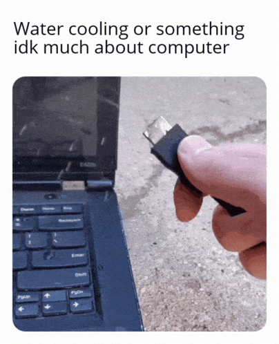 the thumb is on the keyboard of the laptop