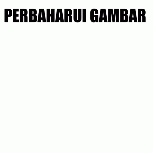 the text perahuu gambar is written in black and white