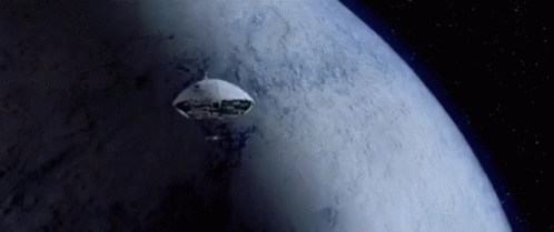 an object floating on the surface of earth
