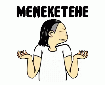 a poster with the words menkettee on it