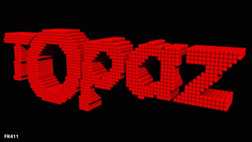 a 3d image of the word djr