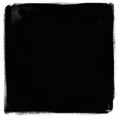 an empty square of a black background