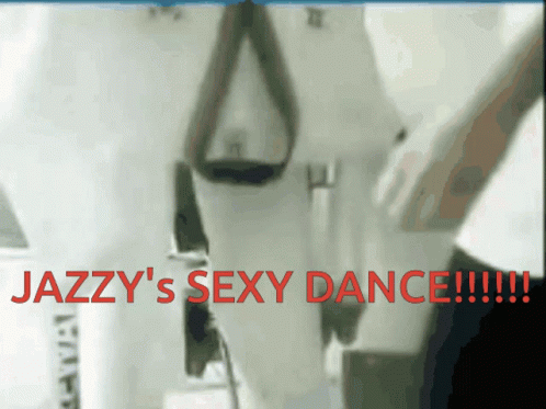 jazzy is  dance poster with the word'jazzy '