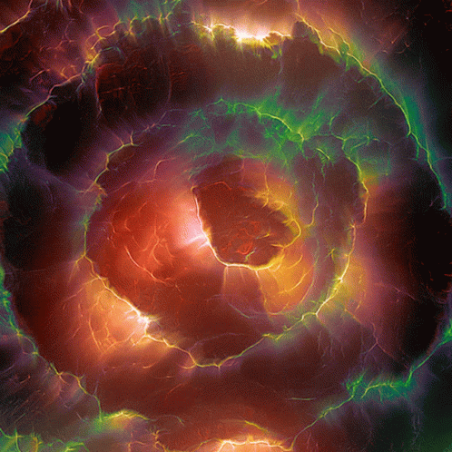 a colorful swirl in the middle of an image