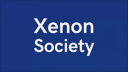 the logo for xenon society