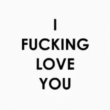 a white background with black letters reading, i ing love you