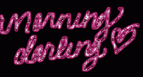 the words mommy burns spelled with sparkling purple beads