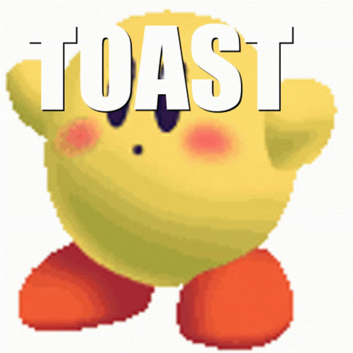 the words toast are written across a po of an abstract figure