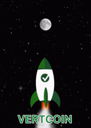 a stylized image of a rocket ship, with the words vervecon overlaying it