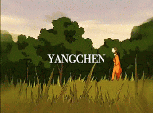 an animation of an open book with the title yagnchen