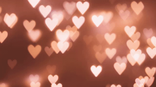 a background with hearts shaped in blue and white