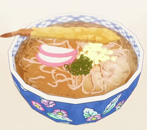 a bowl with many food items in it