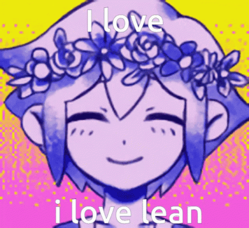 a cute picture with an i love lean in front