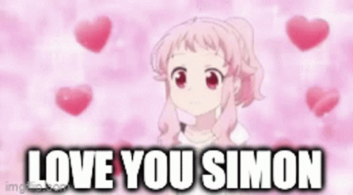 i love you simon, anime love