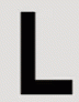 the l logo on a white background