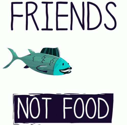 there is a fish and a fish that is not food