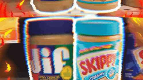 two pop up cans are shown in this closeup s