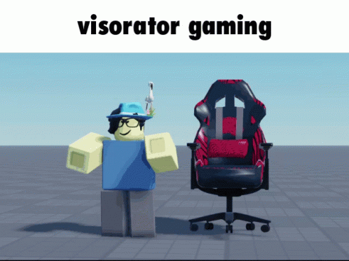 an image of a chair with a person on it in front of him