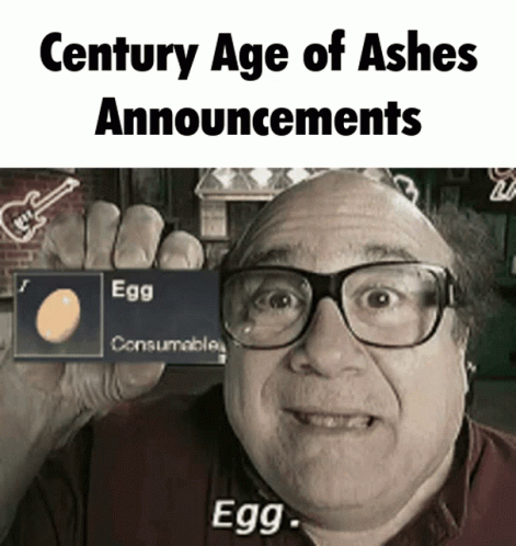 an old man with glasses holding an egg card