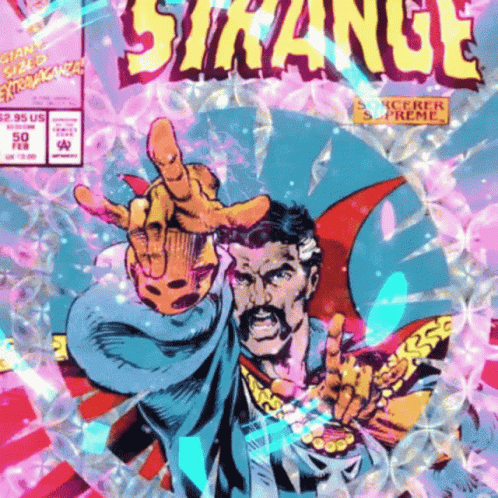 the cover to strange 4 by steve stark