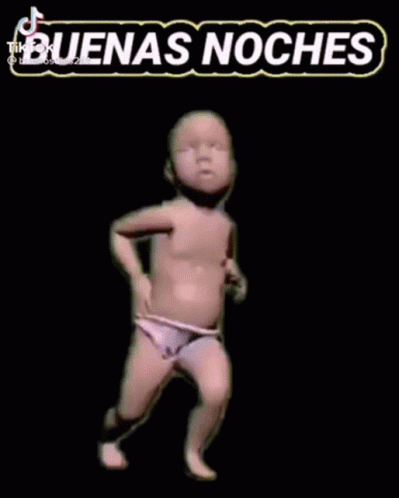 a video with an image of a baby dressed in underwear