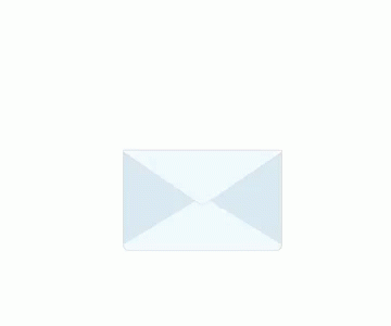 the cover of an envelope with the white background
