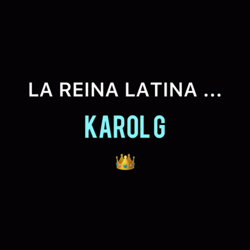 the poster for la reina latina with a crown on top
