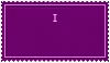 a square purple spot with a i in it