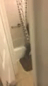 a blurry po of a bathroom with a toilet