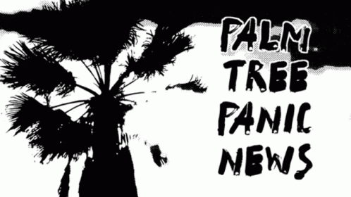 a tree with plants growing from it, and palm news on it