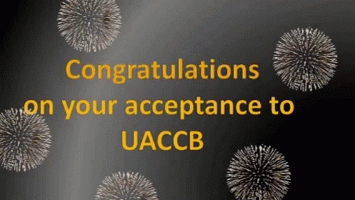 congratulations on your attendance to u / ccb