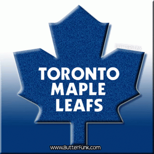 the toronto maple leafs logo is shown here