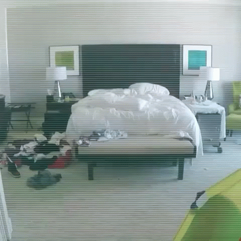 there is an image of a bed in the bedroom