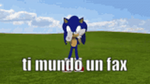 a cartoon image of a small horse standing in the grass with the word timundo unfax on it