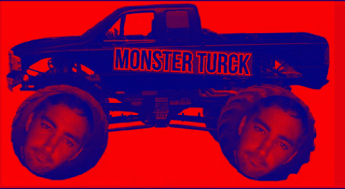 a po of a monster truck with big tires
