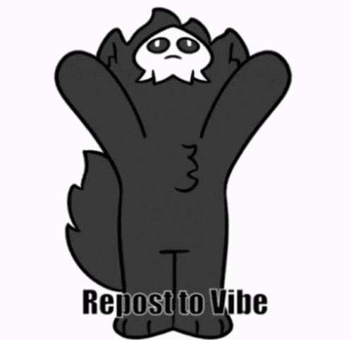 the cartoon logo for repostota vibe
