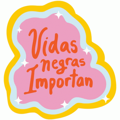 a logo with the words vidas negroas important