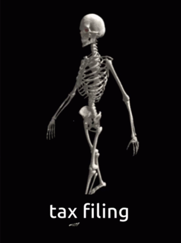 a skeleton that is standing in the air