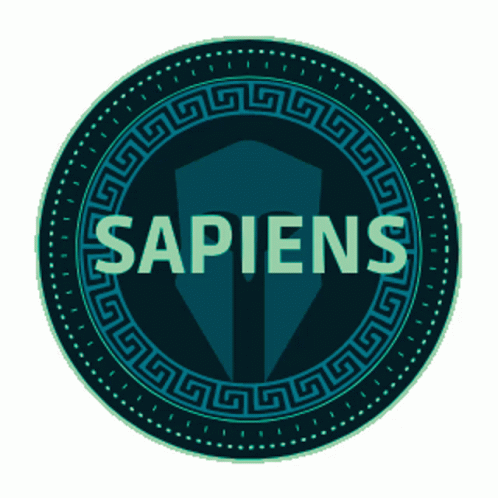 the words sapens are placed in a round circle