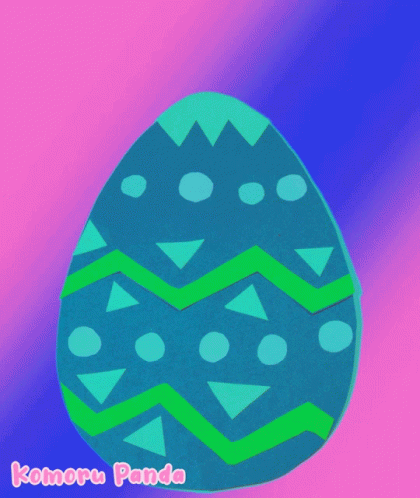 there is an image of a brown easter egg