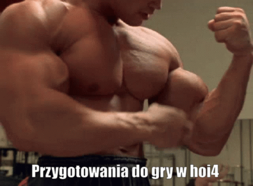 a guy with a large amount of muscles posing