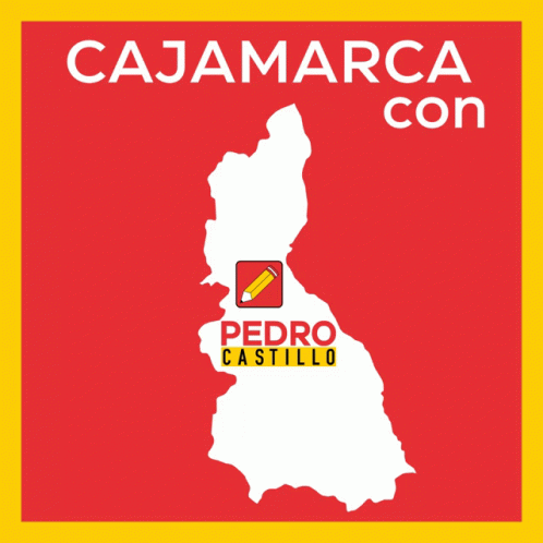 the map of peru with the name in spanish