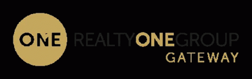 a black background with the text one realty one group on it
