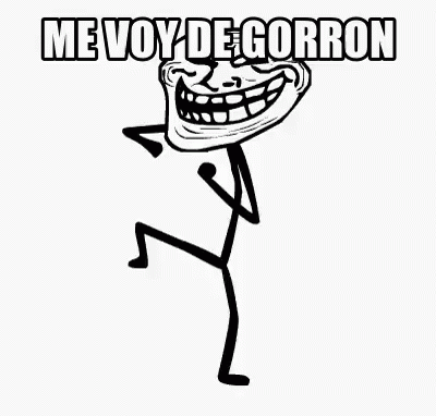 an advertit with a smiling cartoon character saying, meyo de goron