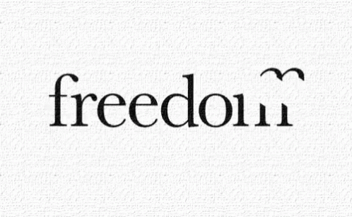 a black and white po with the words freeborn on it