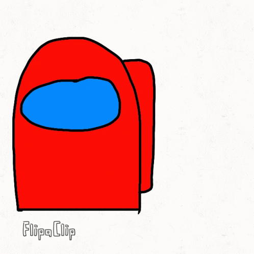 the outline of a blue chair with an orange pillow